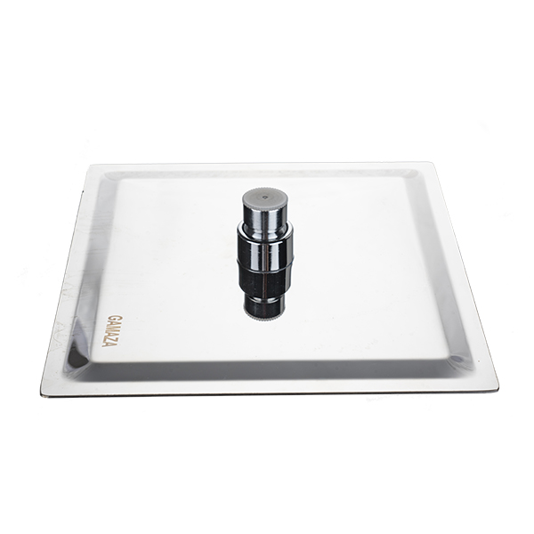 Cabezal ducha Inox cuadrado 20-25-30 cm. - GAMAZA